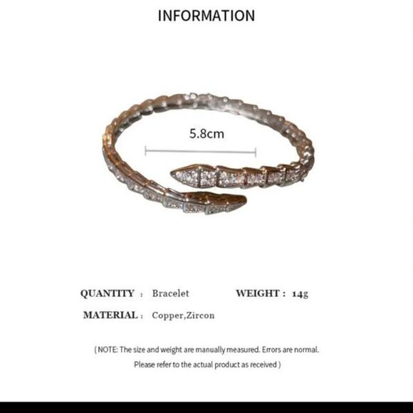 Snake design bracelet - Picture 3 of 4